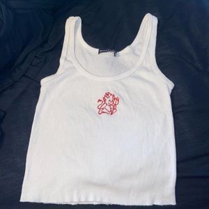 brandy melville graphic tank